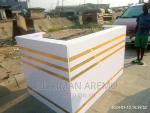 Office Reception Table L Shape