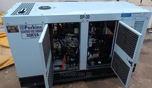 30 Kva Perkins Power Generator Sound Proof 2years Warranty