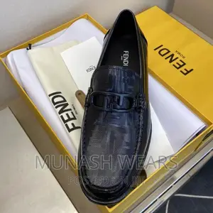 Original Leather Fendi Luxury Shoe