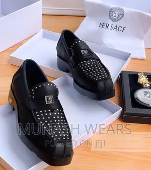 Original Leather Stone Gucci Loafers Shoe