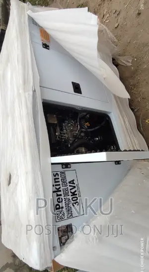 30 Kva Low-Noise Perkins Power Gen With Pure Copper Coil