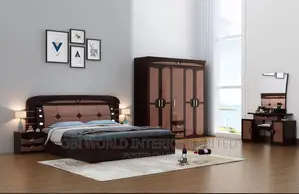 Quality Foreign Simple Bed With Dressing Mirror
