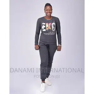 Danami Women's Eko Lagos Sweatshirt With Joggers Up Down