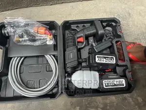 118V Hitachi Cordless Pressure Washer