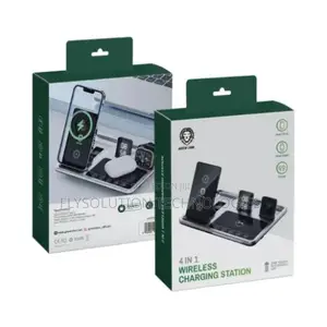Green Lion 4 in 1 Wireless Charger Station