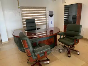 Super Executive Office Table and Chair, Visitors Chair, Shel