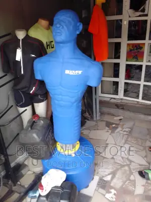 Boxing Dummy With Boxing Glove