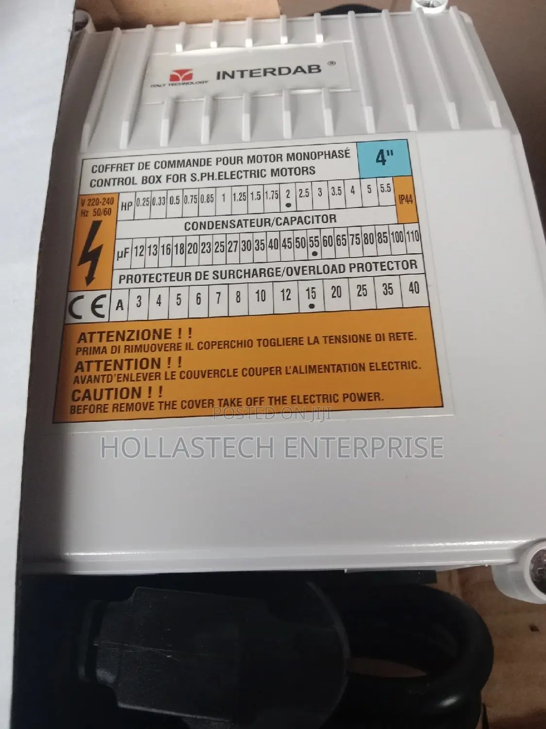 Interdab Control Panel Box
