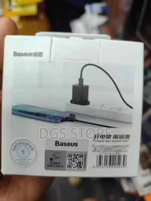 Baseus Super Si Quick Charger 1c 20w UK Sets