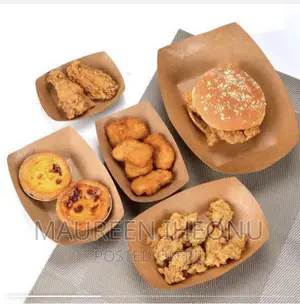 Boat Paper Tray - Medium Size (50pcs)