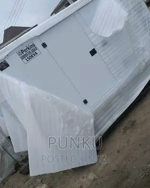 At 150kva Perkins Sound Proof Diesel Generator Pure Copper