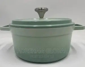 GRANITE POT With Cover , 24cm