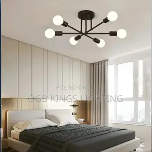 Nordic Led Chandelier for Bedroom Light