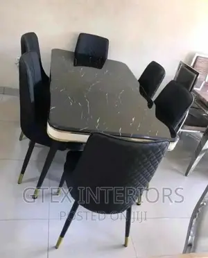 Marble Dinning Table Set