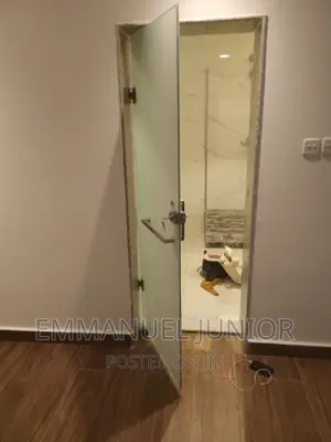 Flameless Tampered Toilet Glass Door