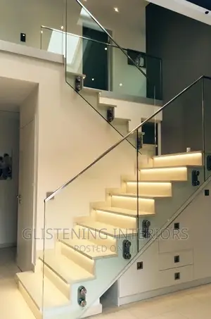 Staircase Glass Railings