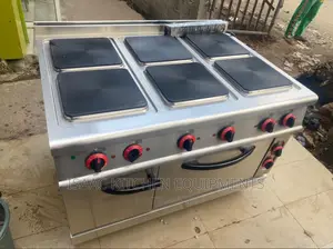 6burner Electric Cooker With Oven Nd Cabinet
