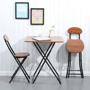 Foldable Table and Two Chairs