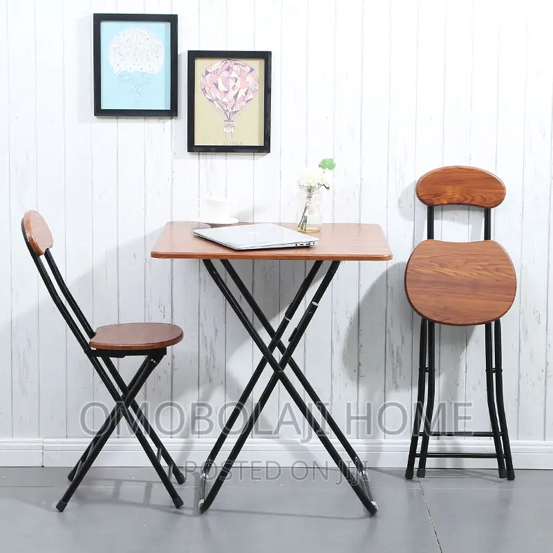Foldable Table and Two Chairs