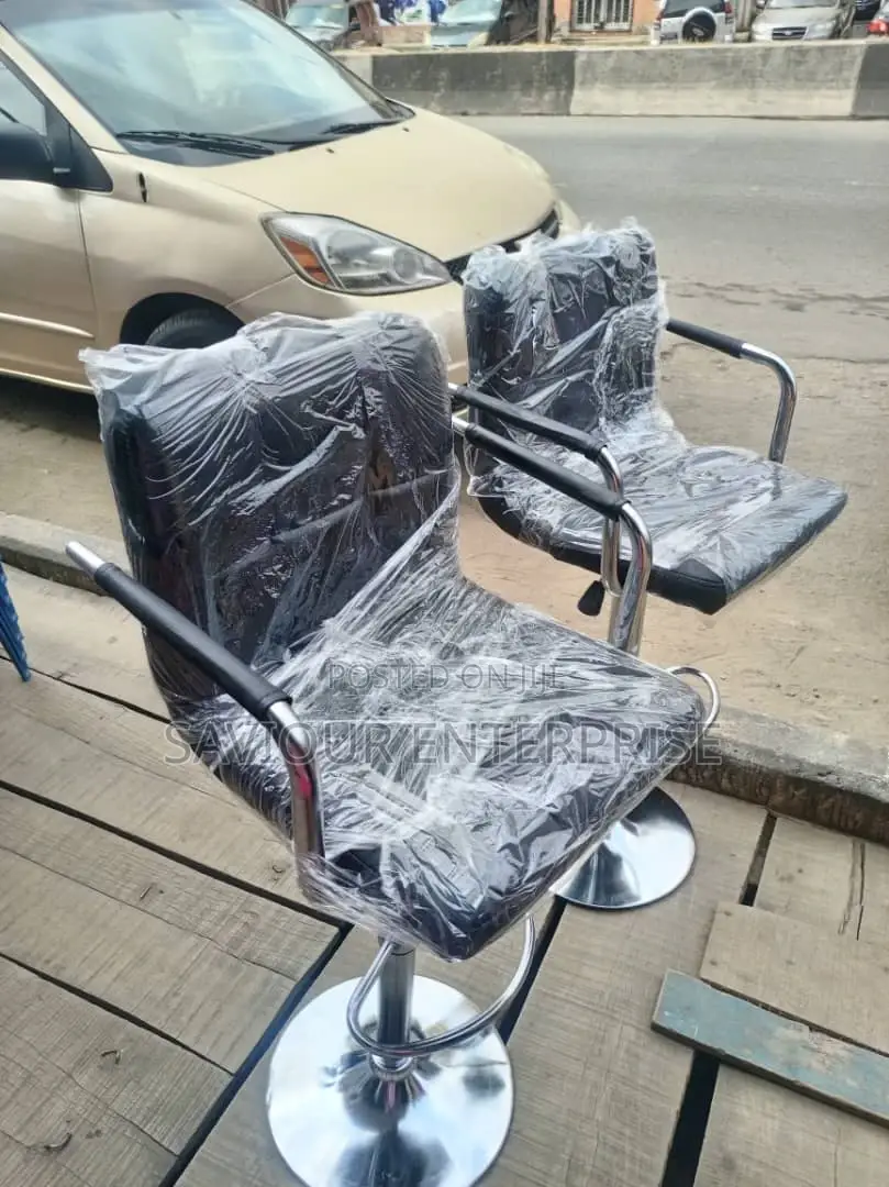 Imported Leather Barstools