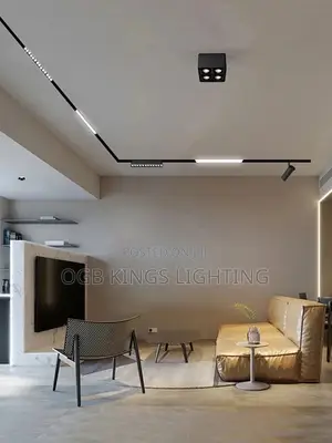 Magnetic Track Light Embedded Led Spotlight Downlight