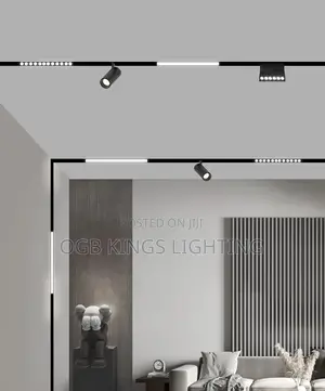 Magnetic Track Light Embedded Led Spotlight Downlight