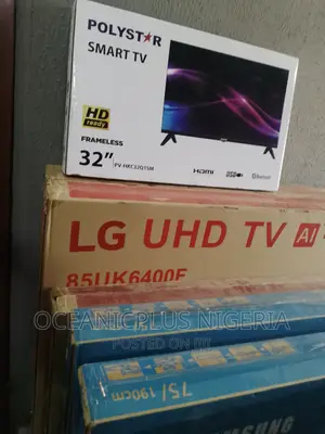32inches Frameless Polystar Smart TV