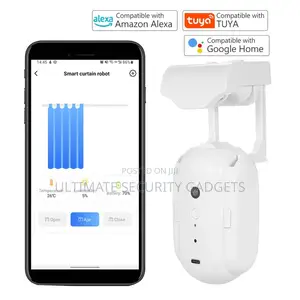 Wi-Fi Tuya Smart Curtain Robot (Rechargeable)