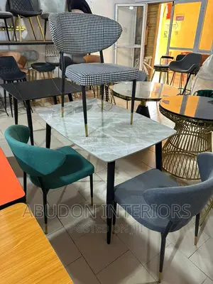 Marble Top Table With Chairs