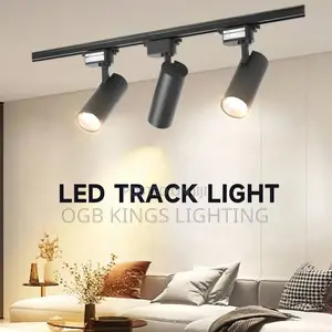 20w Black Led Track Light 3in1 Adjustable Light