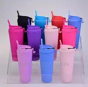OZ Cup With Straw.