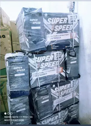 220ah Super Speed Tall Tubular Solar Inverter Battery