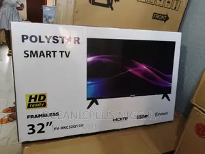 Frameless 32inches Polystar Uhd Smart Tv