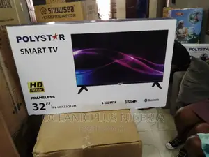 Affordable 32inches Polystar Frameless Smart Tv