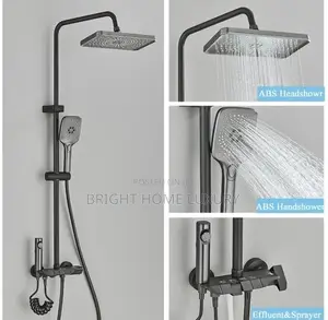 Piano Key Shower System/Shower Mixer Set