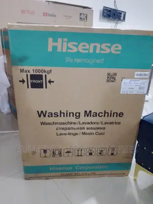 Hisense WFQP8014T (8KG) Front Load Washing Machine