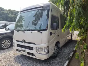 New Toyota Coaster 2025 White