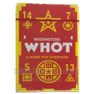 Whot Card Games *2 Pieces