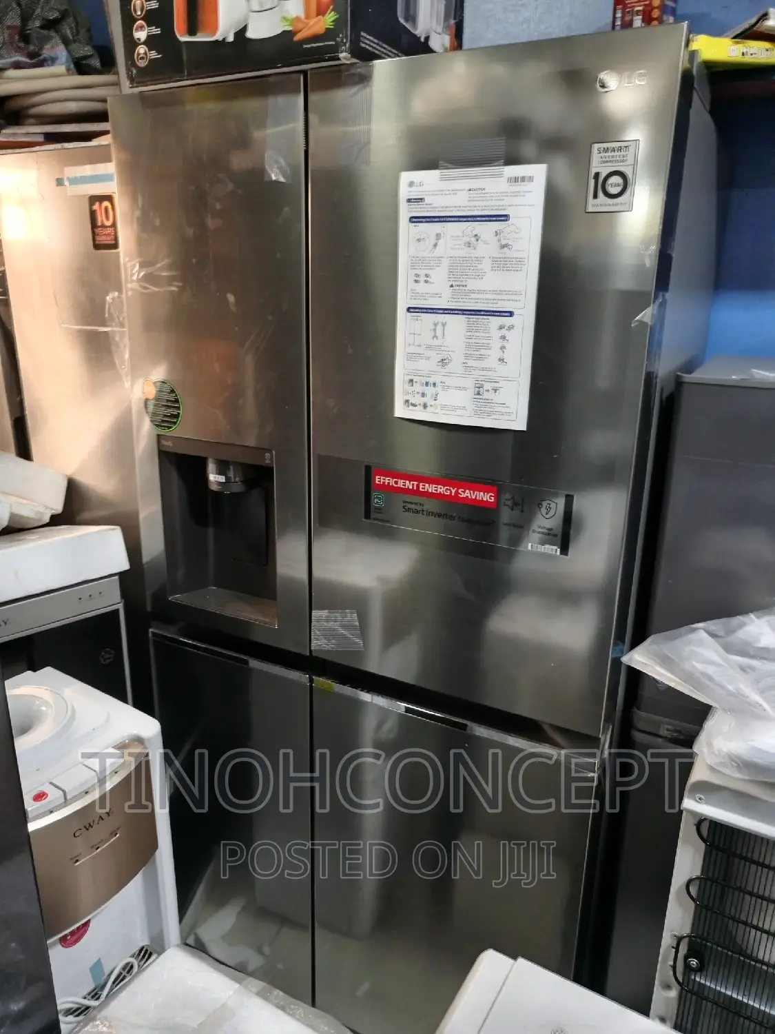 LG Side by Side Refrigerator With Automatic Ice Maker