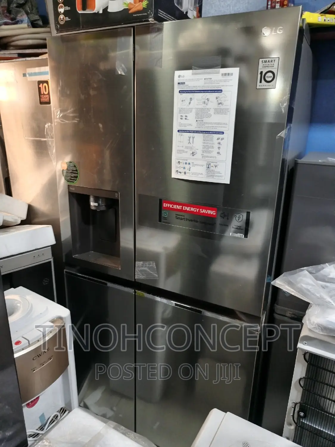 LG Side by Side Refrigerator With Automatic Ice Maker
