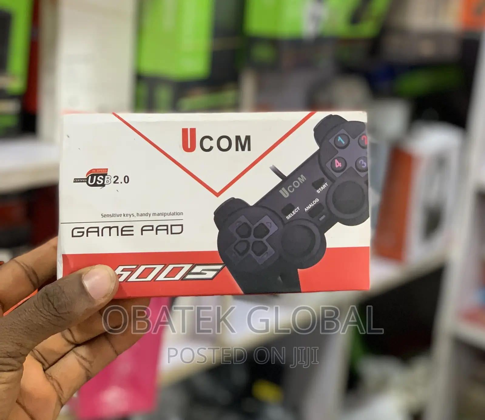 UCOM PC Controller Game Pad -single/One- For PC Laptops
