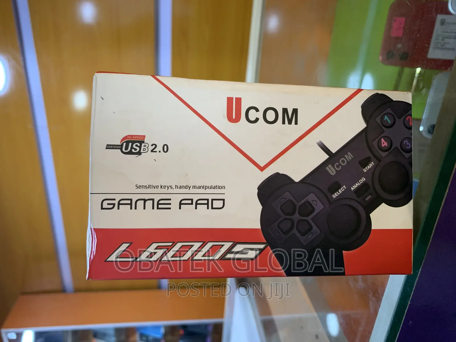 UCOM PC Controller Game Pad -single/One- For PC Laptops