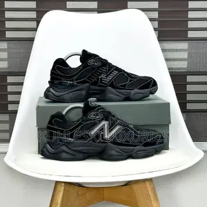 Original New Balance 9060 Triple Black Sneakers