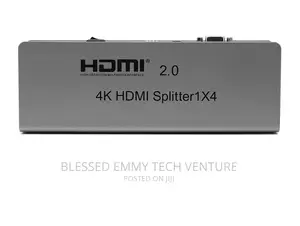 Hdmi 2.0 Splitter 4 Port 1x4 Duplicator Hub 3d at 60hz