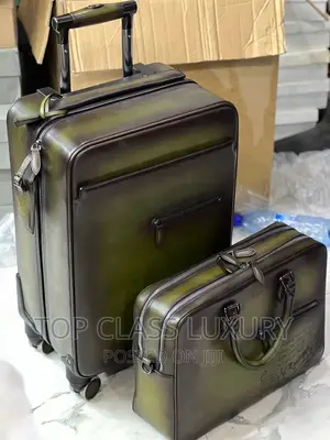 Original Berluti Leather Luxury Luggage and Traveling Box
