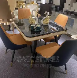 Exclusive 4seater Marble Top Dinning Set