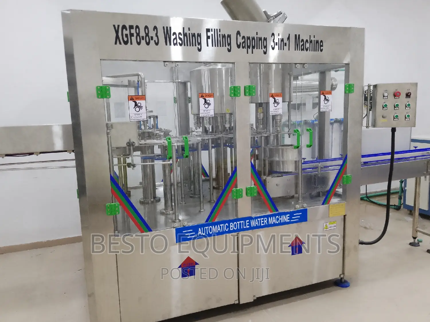 Automatic Bottle Water Production Complete Setup