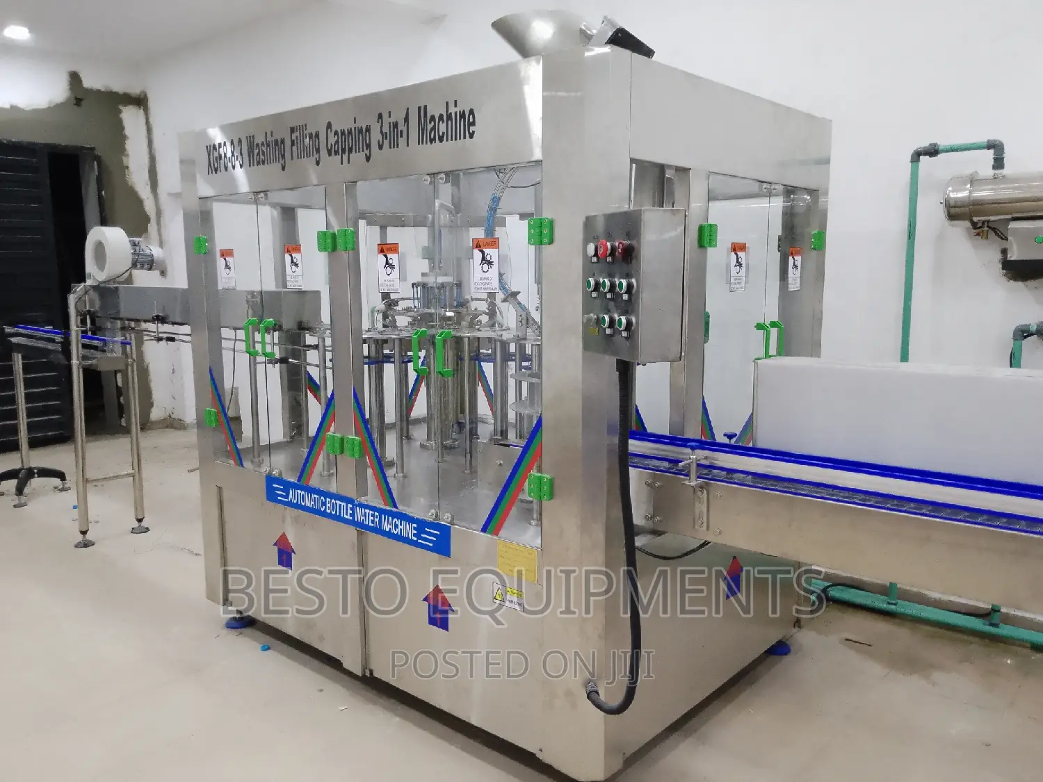 Automatic Bottle Water Production Complete Setup