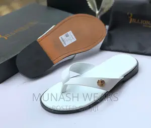 Billionaire Leather Slipers