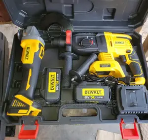 68v 2in1 Combo Kit Dewalt Angle Grinder and Hammer Drill
